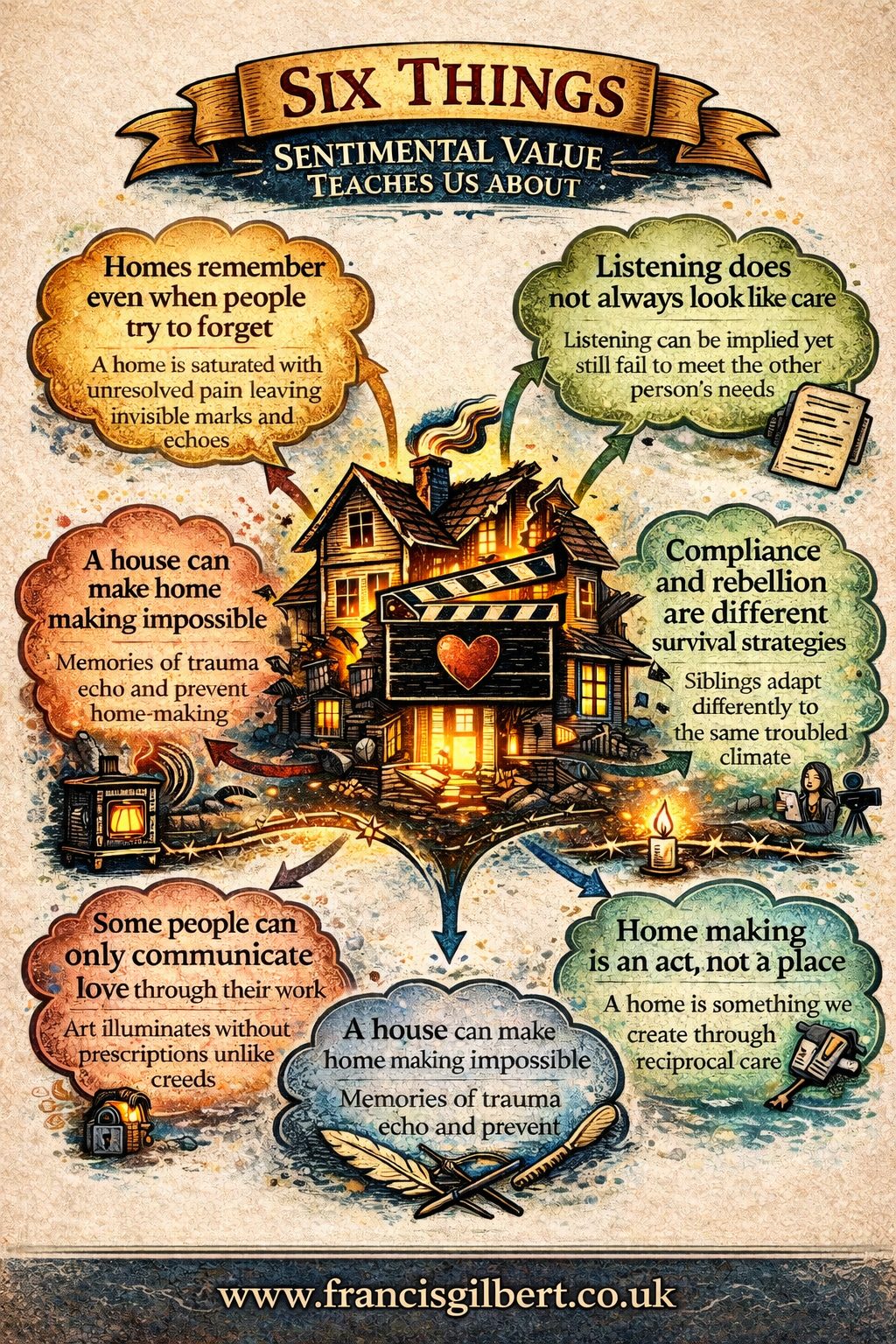 Six Things I Learnt About Home Making from the Film Sentimental Value