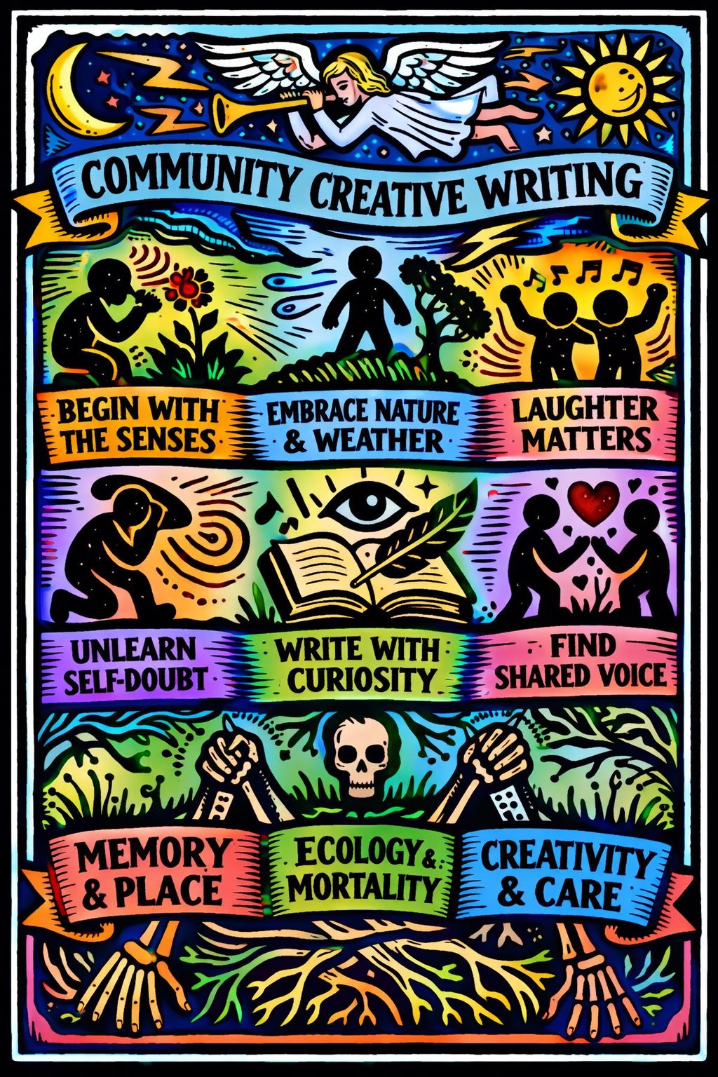 Six ways to engage local communities through creative writing at St Mary’s Church, Walthamstow